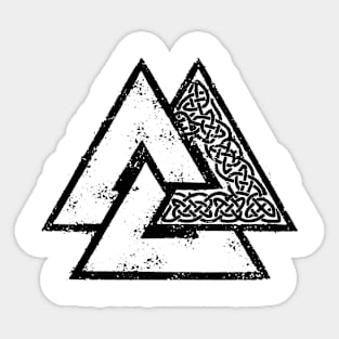 Valknut Viking Nordic Symbol Sticker